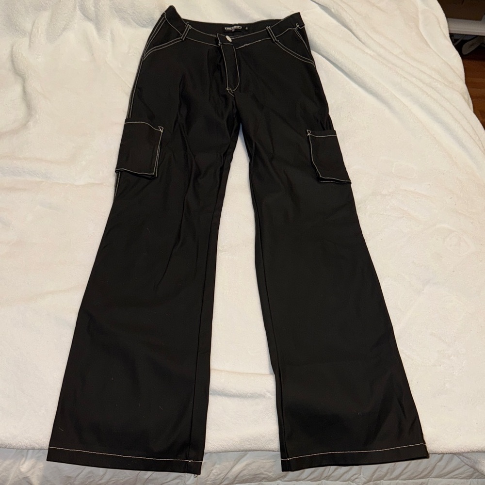 Stylish Black Women's Cargo Pants